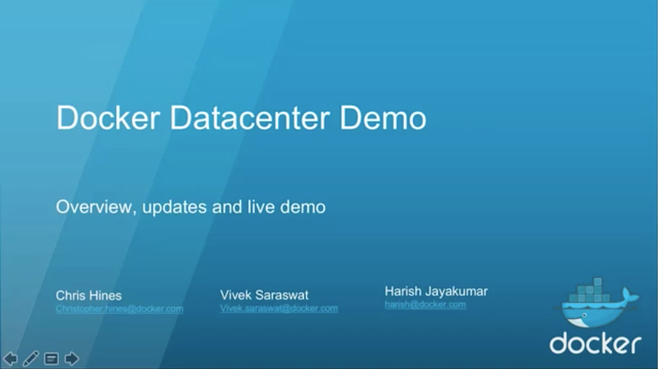 Docker Datacenter Demo