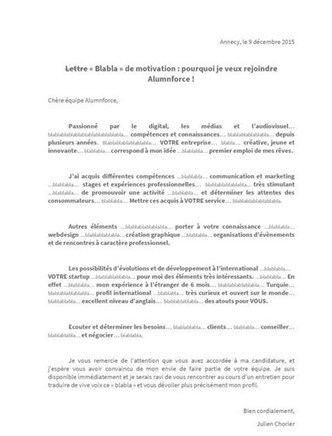 Lettre De Motivation Cinéma Job étudiant