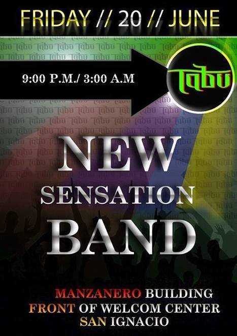 New Sensation Band at Tabu | Cayo Scoop!  The Ecology of Cayo Culture | Scoop.it