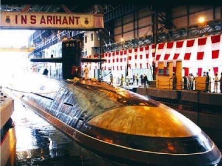 SNLE indien INS Arihant : montée en puissance progressive du réacteur et essais à la mer annoncés en mars | Newsletter navale | Scoop.it