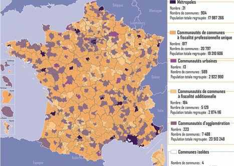 Le nombre des intercommunalités passe en dessous de 1.260, celui des communes en dessous de 35.000 | Décentralisation et Grand Paris | Scoop.it