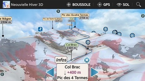 Une application de randonnée embarquée sur le Néouvielle - Hiver Ski de Rando - Raquette | Vallées d'Aure & Louron - Pyrénées | Scoop.it