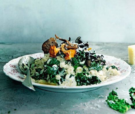 risotto met cavolo nero en paddenstoelen | Good Things From Italy - Le Cose Buone d'Italia | Scoop.it