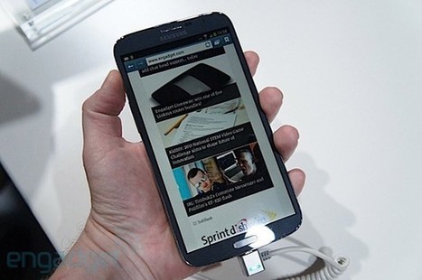 Samsung Galaxy Mega hands-on (video) | Mobile Technology | Scoop.it