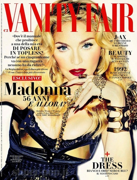 Madonna in copertina a #VANITYFAIR - JIMI PARADISE™ | FASHION & LIFESTYLE! | Scoop.it