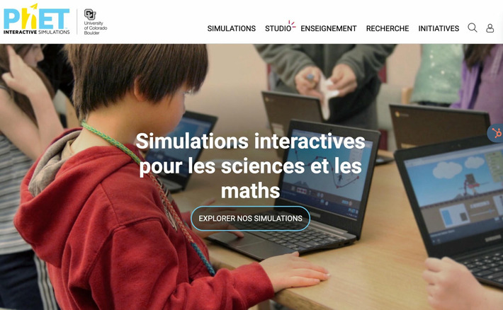 PhET : Des simulations interactives pour les sciences et les maths | TIC, TICE et IA mais... en français | Scoop.it