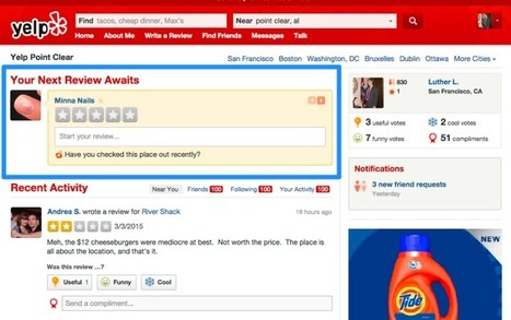 Incentivized Check-ins: A "White-Hat" Trick For Getting More Reviews On Yelp | Digital Travel PRIMER  by Digital Viscosity | Scoop.it