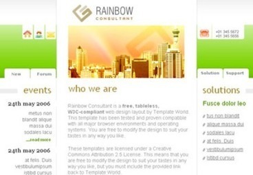 The Best Free HTML / CSS Templates of February 2012 | Website template | Scoop.it