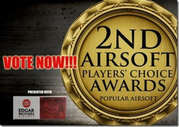 [PT]Airsoft - News: Finalists for 2nd Airsoft Players' Choice Awards ... | Thumpy's 3D House of Airsoft™ @ Scoop.it | Scoop.it