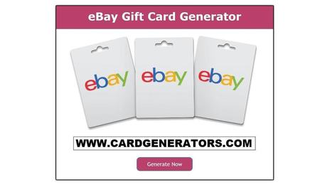 Ebay Gift Card Number Generator