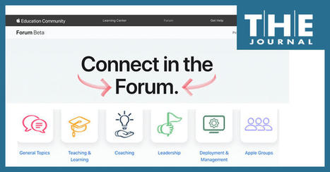 Apple launches new education community with expanded teaching resources, new forum for educators | Help and Support everybody around the world | Scoop.it