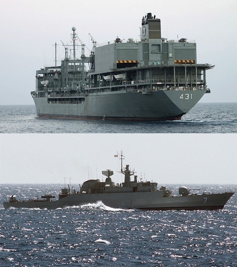 Une flottille iranienne en route pour un premier déploiement en Atlantique | Newsletter navale | Scoop.it