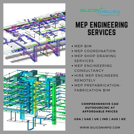 MEP CAD Outsourcing Services – Silicon Valley - Oregon | CAD Services - Silicon Valley Infomedia Pvt Ltd. | Scoop.it