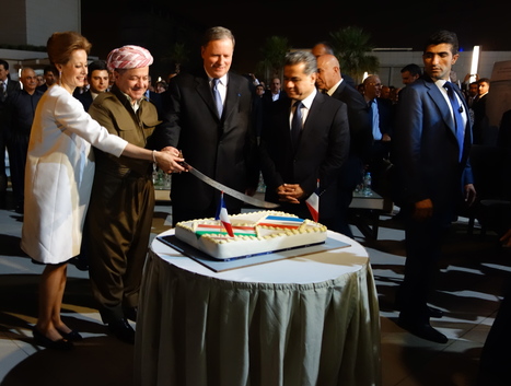 L’amitié franco-kurde plébiscitée par les lecteurs du Phénix kurde à travers Massoud Barzani | Béatrice D. | Scoop.it