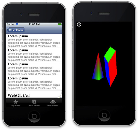 Enabling & Using WebGL on iOS | Dev Breakthroughs | Scoop.it