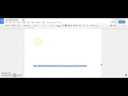 #TechTip - Creating a Bookmark in a Google Doc by Jason Heisel | iGeneration - 21st Century Education (Pedagogy & Digital Innovation) | Scoop.it