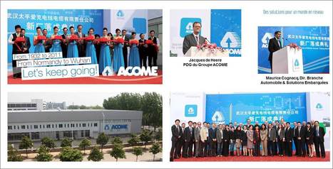 Acome accroit ses capacit&eacute;s de production en chine - Espace Datapresse | Wuhan, Hubei | Scoop.it