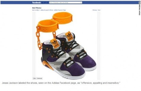 BOULET(TE) –  Adidas retire des baskets au design « raciste » | Chronique des Droits de l'Homme | Scoop.it