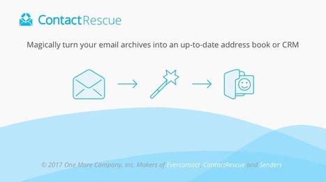 ContactRescue. Récupérez tous les contacts présents dans vos mails • | TICE et langues | Scoop.it