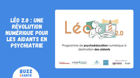 Léo 2.0 : une révolution numérique pour les aidants en psychiatrie | Buzz e-sante | Scoop.it