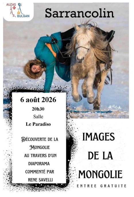 Conf&eacute;rence sur la Mongolie &agrave; Sarrancolin le 6 ao&ucirc;t | Vall&eacute;es d'Aure & Louron - Pyr&eacute;n&eacute;es | Scoop.it