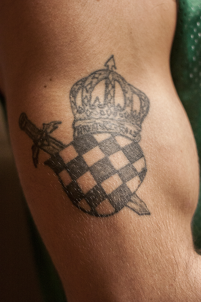 Tattoo Tuesday Croatian Coat of Arms Tattoo