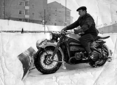 ZÜNDAPP SNOW PLOW | Vintage Motorbikes | Scoop.it