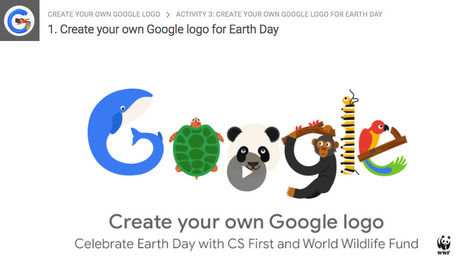 Create your own Google logo for Earth Day | CS First | Daring Ed Tech | Scoop.it