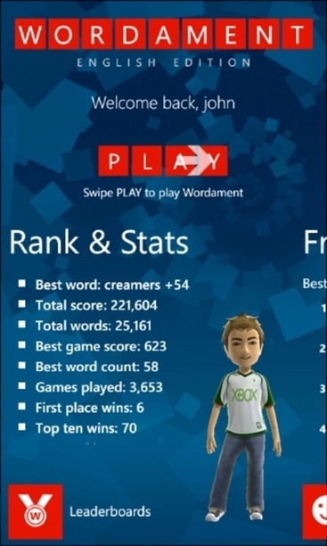 New puzzles and languages added to Xbox Live's Wordament | Windows 8.  + Windows Phone | Scoop.it