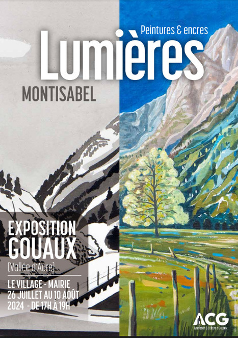 Exposition de peintures et encres &agrave; Gouaux du 26 juillet au 10 ao&ucirc;t | Vall&eacute;es d'Aure & Louron - Pyr&eacute;n&eacute;es | Scoop.it