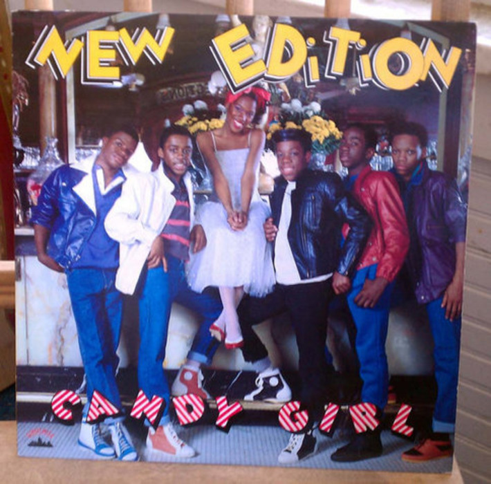 New Edition Candy Girl LP Bobby Brown Bell Biv DeVoe Vintage Vinyl Classic R&B Early Hip Hop 1980s | Kitsch | Scoop.it