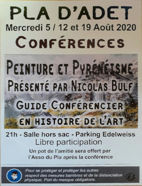 Saint-Lary Soulan : peinture et Pyrénéisme au Pla d'Adet le 19 août | Vallées d'Aure & Louron - Pyrénées | Scoop.it