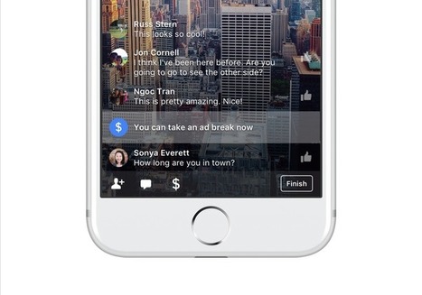 Les Pages Facebook avec 2 000 fans peuvent monétiser leurs vidéos Live via la publicité | Réseaux sociaux | Scoop.it