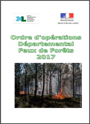 Ordre d'opérations Départemental Feux de Forêts 2017 | Doc [actu] - Le bulletin bibliographique des nouvelles ressources disponibles au centre de documentation de l’ADACL. | Scoop.it