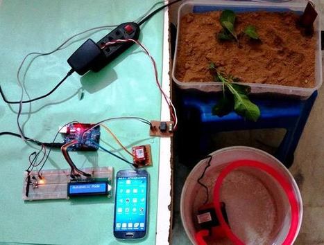 Arduino based Automatic Plant Irrigation System with Message Alert | tecno4 | Scoop.it