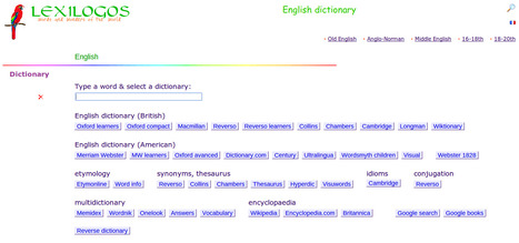 English Dictionary online LEXILOGOS >> | Human Interest | Scoop.it