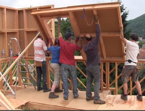 [t&eacute;moignage] Th&eacute;ophile construit sa maison  avec du bois et de la paille d'Ari&egrave;ge | Build Green, pour un habitat &eacute;cologique | Scoop.it