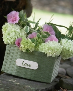 Colorpilgrim Wedding bouquets of hydrangea in love basket | Design, Science and Technology | Scoop.it