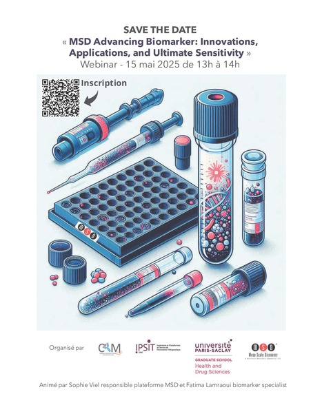 RAPPEL ! « MSD Advancing Biomarker: Innovations, Applications, and Ultimate Sensitivity » Webinar - 15 mai 2025 de 13h à 14h | Life Sciences Université Paris-Saclay | Scoop.it