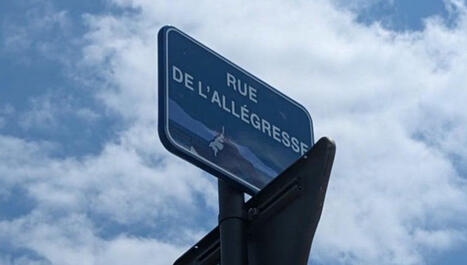 Quartier de la Négresse à Biarritz : les panneaux rue de l'Allégresse ont été installés - ici | BABinfo Pays Basque | Scoop.it