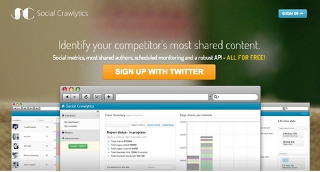 Find Out Which Competitor Pages Are Most Shared on Social Media with Social Crawlytics | Latest Social Media News | Scoop.it