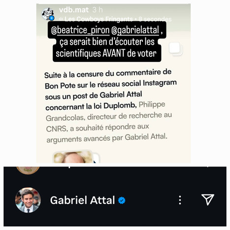 Loi Duplomb : réponse à la censure de Gabriel Attal | EntomoScience | Scoop.it