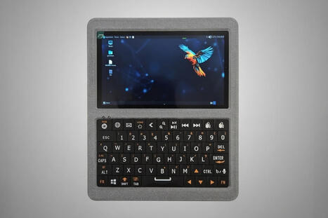 Pi Slate &ndash; A Raspberry Pi 5 handheld Linux cyberdeck with a 5-inch 1280x720 touchscreen display - CNX Software | Embedded Systems News | Scoop.it