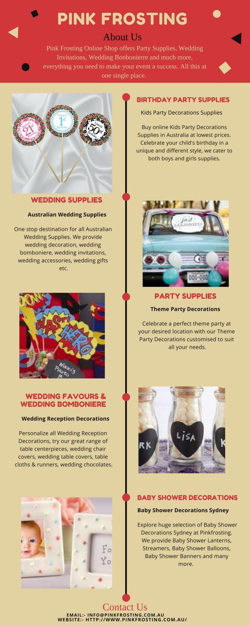 wedding supplies online