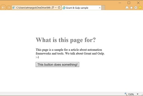 How to Grunt and Gulp Your Way to Workflow Automation | Devops for Growth | Scoop.it