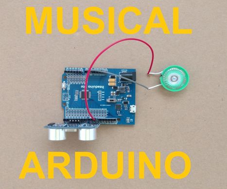 Musical Instrument Using Arduino + Ultrasonic Distance Sensor: 7 Steps | Raspberry Pi | Scoop.it