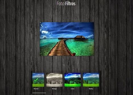 Foto Filtros, utilidad web para aplicar bellos filtros a tus fotos | TIC & Educación | Scoop.it