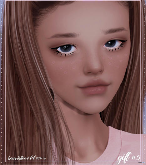 Face Tattoo BOM June 2021 Group Gift by Mirinae | Teleport Hub - Second Life Freebies | Second Life Freebies | Scoop.it