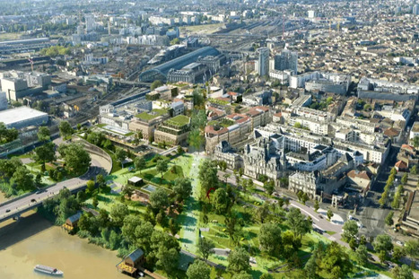 EN IMAGES. Une impressionnante rue longue de 600 mètres entre la gare et les quais : découvrez le projet du nouveau quartier Canopia | Les grands projets de la Gironde | Scoop.it