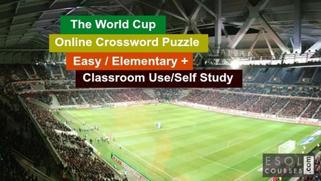 The World Cup - ESL Crossword Puzzle | English Word Power | Scoop.it